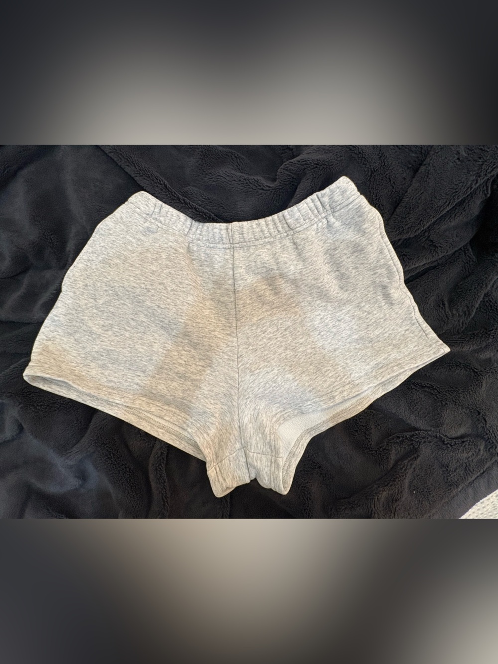 Fabletics Light Gray Athletic Lounge Shorts